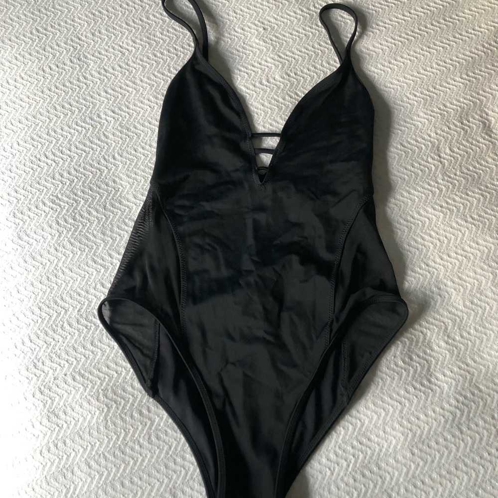 NWOT black one piece